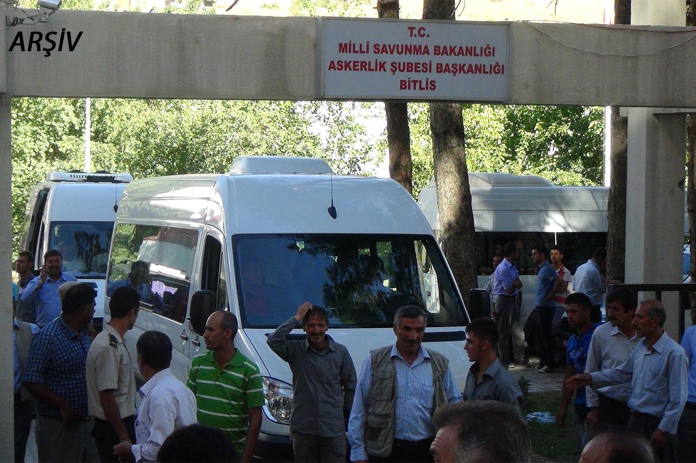 Bitlis’te Covid-19 salgını nedeniyle asker uğurlamasına kısıtlama getirildi